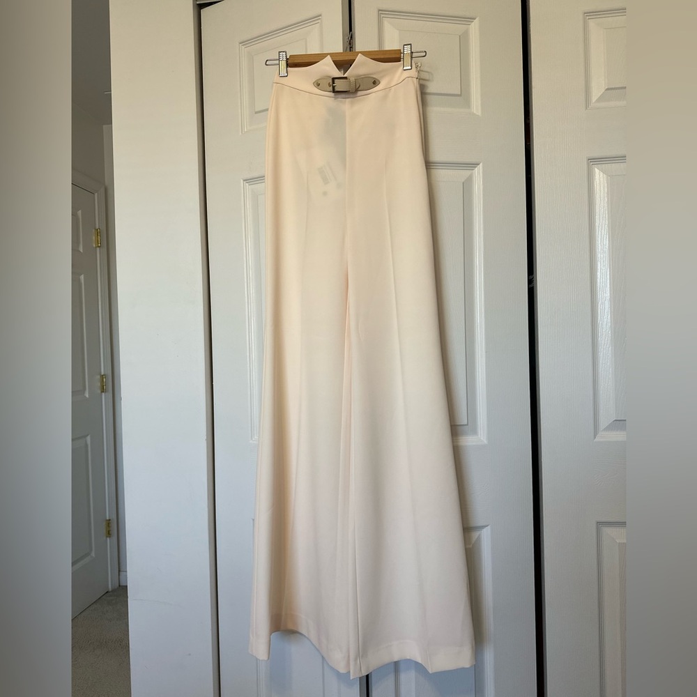 Brand new, never worn. Really pretty pair of pants. I wish it fit!